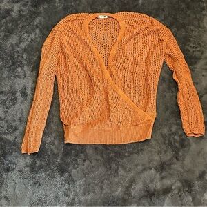 Billabong Sweet Bliss Surplice Wrap Sweater